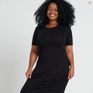 Universal Standard Short Sleeve Crew Neck Dress